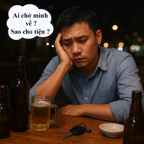 Tình huống "khó xử" trong một buổi tiệc vui vẻ cùng bạn bè, vài ly bia, vài ly rượu. Không khí rộn ràng, tiếng cười nói râm ran.